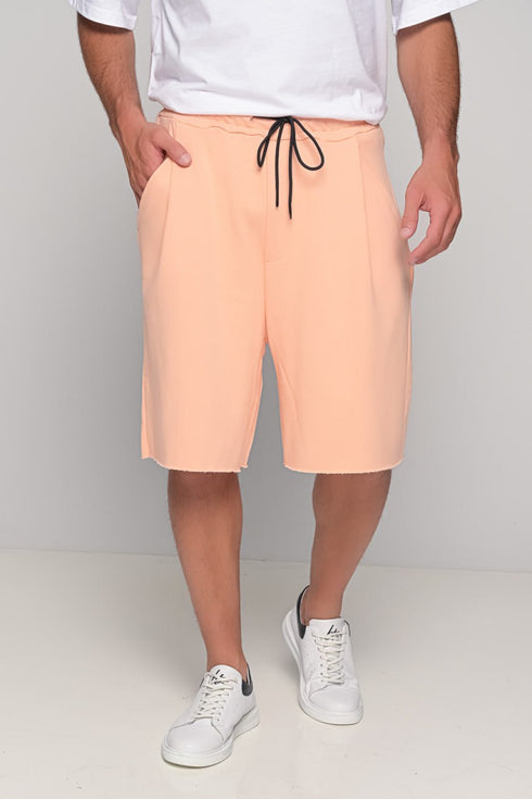 Oversized Shorts - Coral